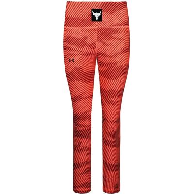 Under Armour Damen Project Rock Leggings - Orange - Training Sport Bottoms Under Armour Damen Project Rock Leggings - Orange - Training Sport Bottoms