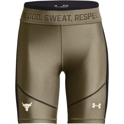 Under Armour Project Rock HeatGear Damen Grüne Fahrradhose - Modell 1366005 361 M Under Armour Project Rock HeatGear Damen Grüne Fahrradhose - Modell 1366005 361 M