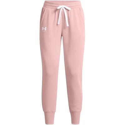 Under Armour Women’s Rival Fleece Joggers - Women Clothing Activewear Pants Retro Pink/White/White XS Under Armour Women’s Rival Fleece Joggers - Women Clothing Activewear Pants Retro Pink/White/White XS