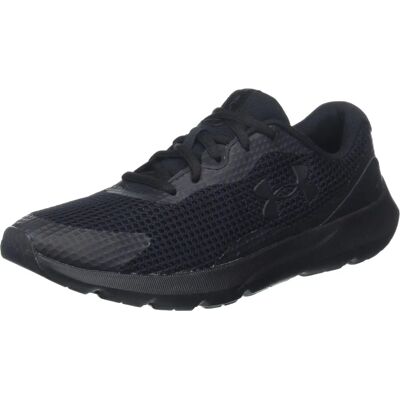 Under Armour Surge 3 - Chaussures de course pour femmes, noir, toute l'année - Publicité Under Armour Surge 3 - Chaussures de course pour femmes, noir, toute l'année - Publicité