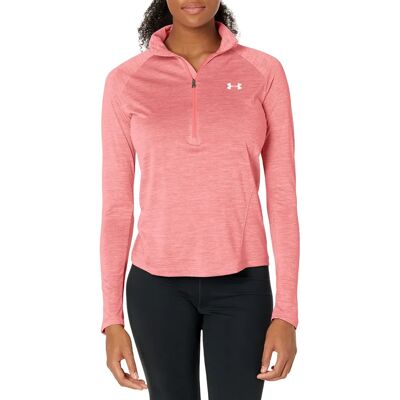Under Armour Femei Roză Tricou cu Mâneci Lungă - Îmbrăcăminte Sportivă Under Armour Femei Roză Tricou cu Mâneci Lungă - Îmbrăcăminte Sportivă