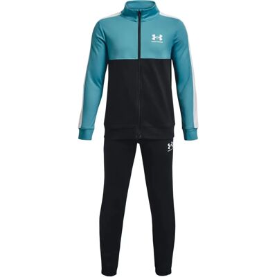 Costum de antrenament colorblock pentru băieți Under Armour - Negru Costum de antrenament colorblock pentru băieți Under Armour - Negru