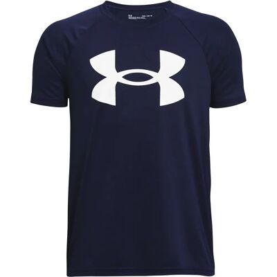 T-shirt garçon Under Armour Tech Big Logo - Nuit Marine / Blanc - Publicité T-shirt garçon Under Armour Tech Big Logo - Nuit Marine / Blanc - Publicité