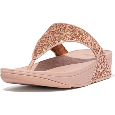 Fitflop Lulu Glitter Toe-Thongs - rose gold Fitflop Lulu Glitter Toe-Thongs - rose gold
