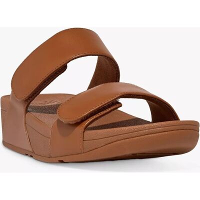 Fitflop Lulu Sandales Ajustables - beige clair - Publicité Fitflop Lulu Sandales Ajustables - beige clair - Publicité