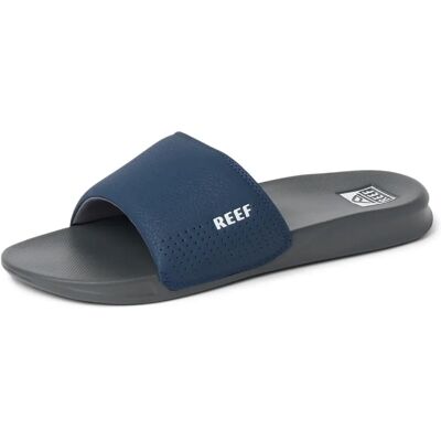 Reef One Slide - Marine/Blanc - Publicité Reef One Slide - Marine/Blanc - Publicité