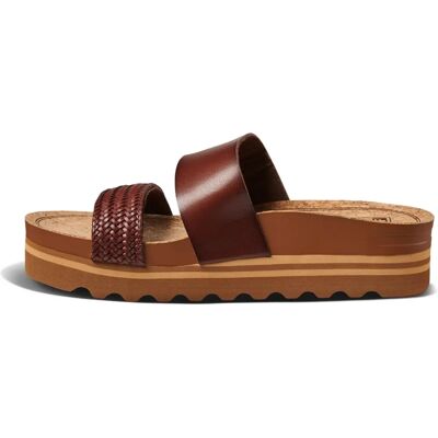 Reef Kvinne Cushion Vista Hi Sommer Strand Sandaler - Sjokolade - UK 6 Reef Kvinne Cushion Vista Hi Sommer Strand Sandaler - Sjokolade - UK 6