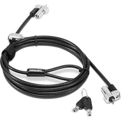 Lenovo NanoSaver Twin Head Kabelschloss - Sicherheitsschloss Lenovo NanoSaver Twin Head Kabelschloss - Sicherheitsschloss