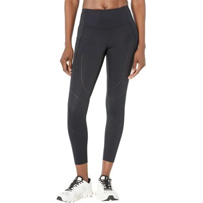 Brooks Damer Method 7/8 Tights - Svart - Stödjande Löpleggings Brooks Damer Method 7/8 Tights - Svart - Stödjande Löpleggings