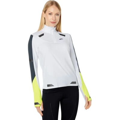 Camisa de Correr con Medio Cierre Brooks Run Visible - Ropa Reflectante Camisa de Correr con Medio Cierre Brooks Run Visible - Ropa Reflectante