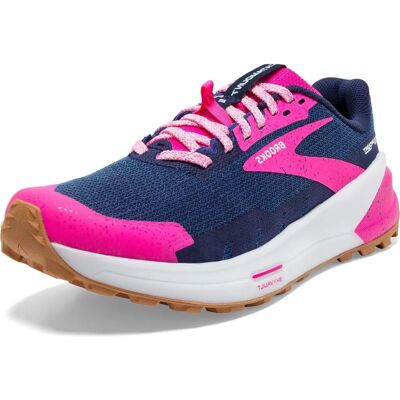 Brooks Damen Trailrunningschuhe Catamount 2 - Peacoat/Pink/Biscuit - 37½ - Trailschuh Brooks Damen Trailrunningschuhe Catamount 2 - Peacoat/Pink/Biscuit - 37½ - Trailschuh