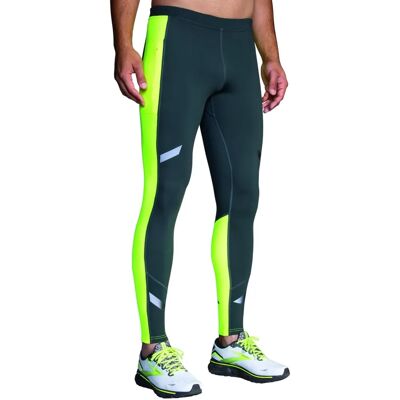 Brooks Pantalones térmicos para hombre - Correr y visibilidad Brooks Pantalones térmicos para hombre - Correr y visibilidad