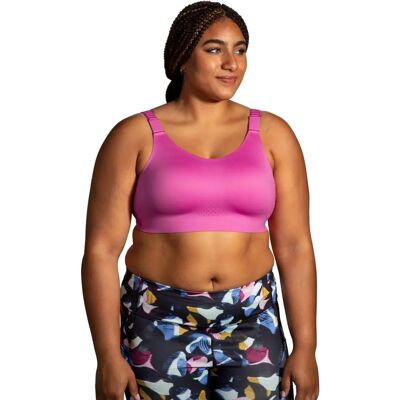 Sostén de running rosado Brooks Sport - Sujetador deportivo Sostén de running rosado Brooks Sport - Sujetador deportivo
