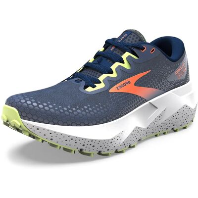 Brooks Caldera 6 - Buty trail running - Navy/Firecracker/Sharp Green Brooks Caldera 6 - Buty trail running - Navy/Firecracker/Sharp Green