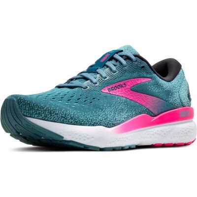 Brooks Ghost 16 Zapatillas Mujer - Azul/Pink/Moroccan Blue - 38 Brooks Ghost 16 Zapatillas Mujer - Azul/Pink/Moroccan Blue - 38