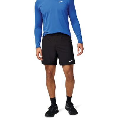 Brooks Shorts pour Hommes Journey 7" 2-en-1 - noir - M - Publicité Brooks Shorts pour Hommes Journey 7" 2-en-1 - noir - M - Publicité