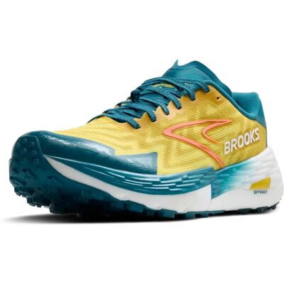 Brooks Catamount 4 Jaune Bleu Chaussures - Chaussures - Publicité Brooks Catamount 4 Jaune Bleu Chaussures - Chaussures - Publicité
