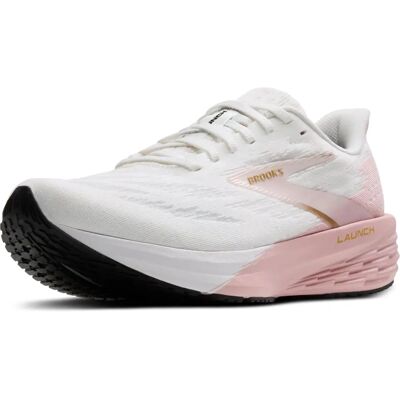 Brooks Launch 11 Chaussures de course blanches - Running Shoes - Publicité Brooks Launch 11 Chaussures de course blanches - Running Shoes - Publicité