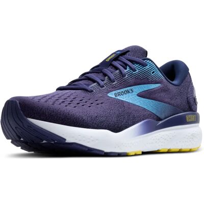 Brooks Ghost 16 Neutrale Laufschuhe - Blau/Bonnie Blue/Gelb - Größe 44 Brooks Ghost 16 Neutrale Laufschuhe - Blau/Bonnie Blue/Gelb - Größe 44