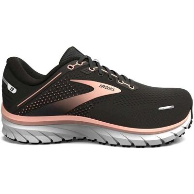 Brooks Defyance 13 Laufschuhe - Schwarz/Pfirsich/Weiß - Damen Brooks Defyance 13 Laufschuhe - Schwarz/Pfirsich/Weiß - Damen