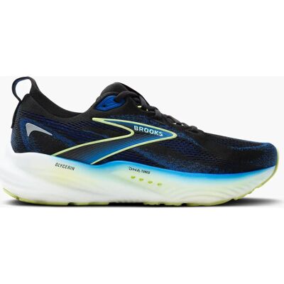 Brooks Glycerin 22 Laufschuhe - Schwarz/Kobal/Neo Gelb - Typ: Schuhe Brooks Glycerin 22 Laufschuhe - Schwarz/Kobal/Neo Gelb - Typ: Schuhe