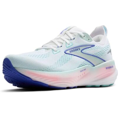 Brooks Glycerin GTS 22 Chaussures de course - Blanc/Bleu - Chaussure de sport Brooks Glycerin GTS 22 Chaussures de course - Blanc/Bleu - Chaussure de sport