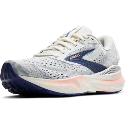 Brooks Adrenaline GTS 24 - Stability Running Shoe - Grey/Blue Brooks Adrenaline GTS 24 - Stability Running Shoe - Grey/Blue