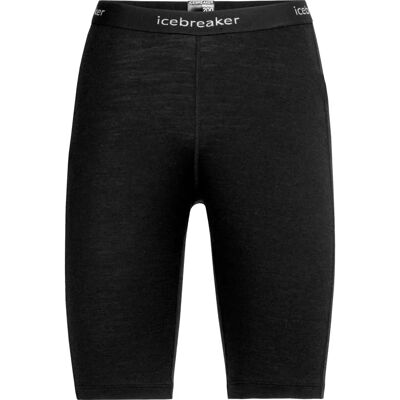 Icebreaker Svart Merino 200 Oasis Shorts Dame - Lett Icebreaker Svart Merino 200 Oasis Shorts Dame - Lett