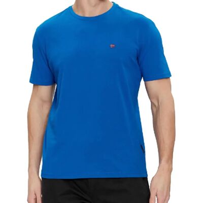 Napapijri Salis T-shirt Blauw - T-shirt Napapijri Salis T-shirt Blauw - T-shirt