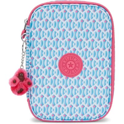 Trousse rectangulaire bleue Kipling - Fournitures scolaires - Publicité Trousse rectangulaire bleue Kipling - Fournitures scolaires - Publicité