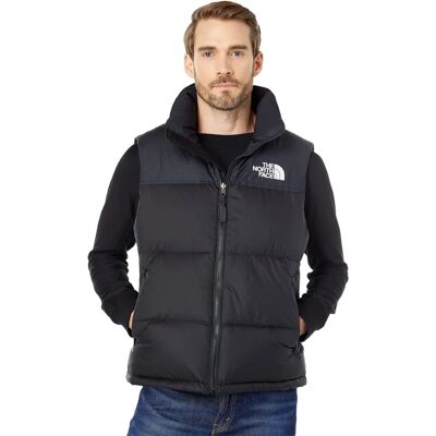 Chaleco de plumas Retro Nuptse de The North Face - Negro - Reciclado, a prueba de viento Chaleco de plumas Retro Nuptse de The North Face - Negro - Reciclado, a prueba de viento
