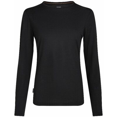 Icebreaker Merino 125 Cool-Lite Sphere Maglia maniche lunghe - Donna - Nero Icebreaker Merino 125 Cool-Lite Sphere Maglia maniche lunghe - Donna - Nero