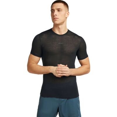 Icebreaker 75 Cool-lite Featherlight Baselayer - svart - herr Icebreaker 75 Cool-lite Featherlight Baselayer - svart - herr