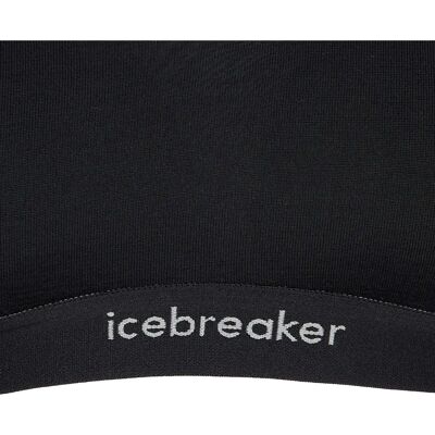 Icebreaker Merino 125 Cool-Lite Sport-BH - Schwarz Icebreaker Merino 125 Cool-Lite Sport-BH - Schwarz