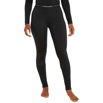 Icebreaker Merino Core Heavyweight - Schwarze Leggings Icebreaker Merino Core Heavyweight - Schwarze Leggings