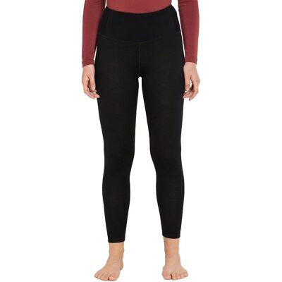 Icebreaker Leggings Tech Alta Vita in Merino Nero - Leggings Icebreaker Leggings Tech Alta Vita in Merino Nero - Leggings