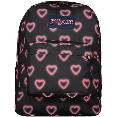 JanSport Superbreak One (EK0A5BAG) - szczęśliwe serca czarne JanSport Superbreak One (EK0A5BAG) - szczęśliwe serca czarne