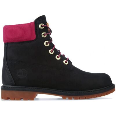 Timberland Damen 6 Zoll Heritage Cupsole Stiefel - Schwarz - Größe UK 4 Timberland Damen 6 Zoll Heritage Cupsole Stiefel - Schwarz - Größe UK 4