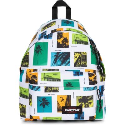 Eastpak Padded Pak'r (2024) - baie de ville blanche - Publicité Eastpak Padded Pak'r (2024) - baie de ville blanche - Publicité
