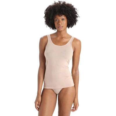 Icebreaker Dam Siren Tank - Praline - M - Funktionell topp Icebreaker Dam Siren Tank - Praline - M - Funktionell topp