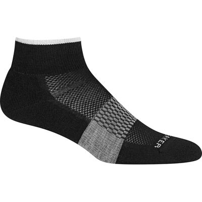 Icebreaker Merino Multisport Light Mini - Schwarz - Sportsocken Icebreaker Merino Multisport Light Mini - Schwarz - Sportsocken