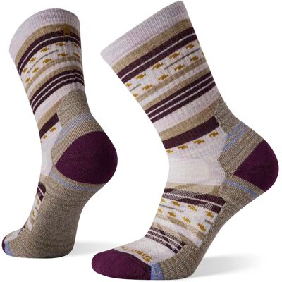 Smartwool Women's Hike Light Cushion Margarita Socks - Purple Eclipse - Socks Smartwool Women's Hike Light Cushion Margarita Socks - Purple Eclipse - Socks