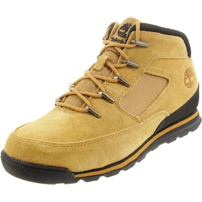 Timberland Euro Rock Mid Hiker Suede Boots - Wheat - Size 12.5 UK - Boots Timberland Euro Rock Mid Hiker Suede Boots - Wheat - Size 12.5 UK - Boots