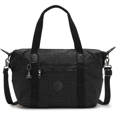 Kipling Basic Print Art Borsa Media - ricamo firmato Kipling Basic Print Art Borsa Media - ricamo firmato