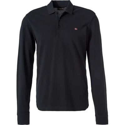 Napapijri NP0A4I8Q Black Polo Shirt - Polo Shirt Napapijri NP0A4I8Q Black Polo Shirt - Polo Shirt
