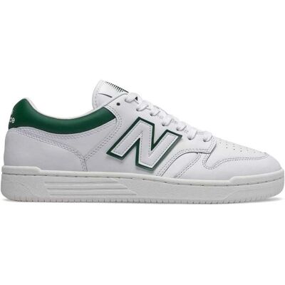 New Balance 480 - BB480 Basso bianco/verde (BB480LGT) New Balance 480 - BB480 Basso bianco/verde (BB480LGT)