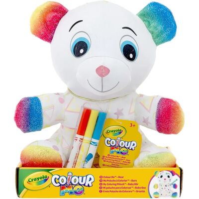 Ursinho de pelúcia para colorir Crayola - Brinquedo para crianças Ursinho de pelúcia para colorir Crayola - Brinquedo para crianças
