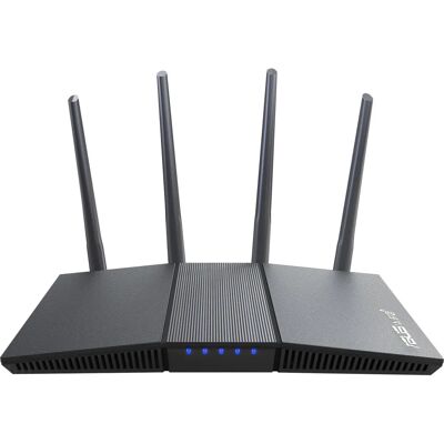 ASUS RT-AX1800S Black WiFi 6 Router, Extendable, Security, VPN, AiMesh ASUS RT-AX1800S Black WiFi 6 Router, Extendable, Security, VPN, AiMesh