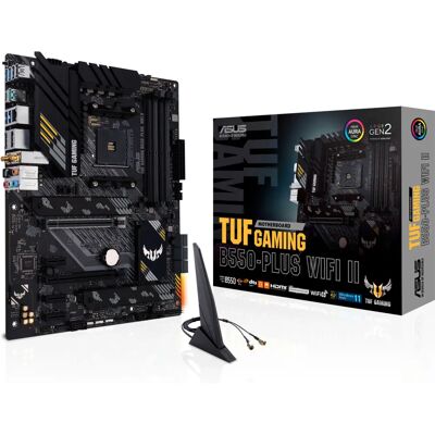 ASUS TUF GAMING B550-PLUS WIFI II AMD B550 Socket AM4 ATX ASUS TUF GAMING B550-PLUS WIFI II AMD B550 Socket AM4 ATX
