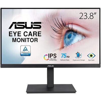 ASUS VA24EQSB Näyttö - 23,8 tuumaa Full HD LED Musta ASUS VA24EQSB Näyttö - 23,8 tuumaa Full HD LED Musta